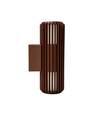 FYRON Duo Up/Down Wandleuchte, Coffee - E27, IP54, Außenbereich