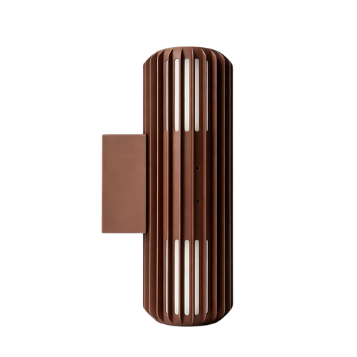 FYRON Duo Up/Down Wandleuchte, Coffee - E27, IP54, Außenbereich