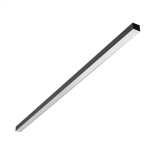 150cm Büroleuchte, 50W, CCT - 3 Lichtfarben, UGR19, 5 Jahre Garantie, schwarz