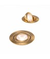 7W RA96 CCT + DimToWarm Einbaustrahler für Isolierung - dimmbar, Loch: Ø6,8 cm, Maß: Ø9,3 cm, Gold
