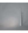 Wiederaufladbare LED Tischleuchte innen/außen - Weiß, 40cm hoch, 3-stufig dimmbar, IP44