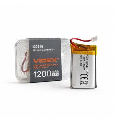 1200mAh Li-Pol Akku - Wiederaufladbar für Stirnlampen