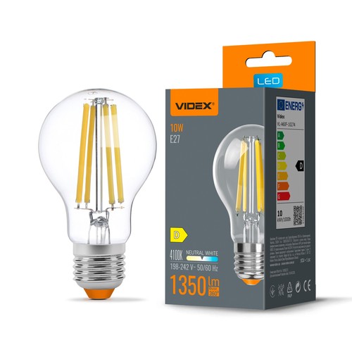 E27 10W LED Filament Birne - A60, Neutralweiß