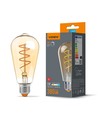 E27 5W ST64 Filament LED-Lampe - Extra Warmweiß, dimmbar