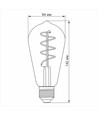 E27 5W ST64 Filament LED-Lampe - Extra Warmweiß, dimmbar