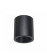 7W LED Aufbauspot, CCT - 3 Lichtfarben, Ø9cm, schwarz, UGR19, 45° Abstrahlwinkel