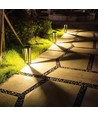 60cm RGB+CCT LED Pollerleuchte - Schwarz, 8W, IP65, Zigbee Hue kompatibel