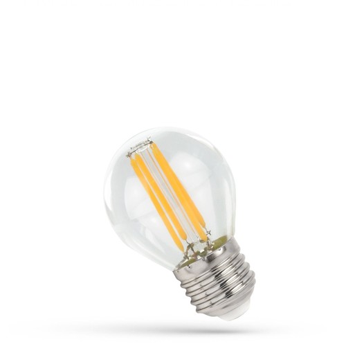 E27 5,5W LED Tropfenlampe Filament - G45, 300° Abstrahlwinkel