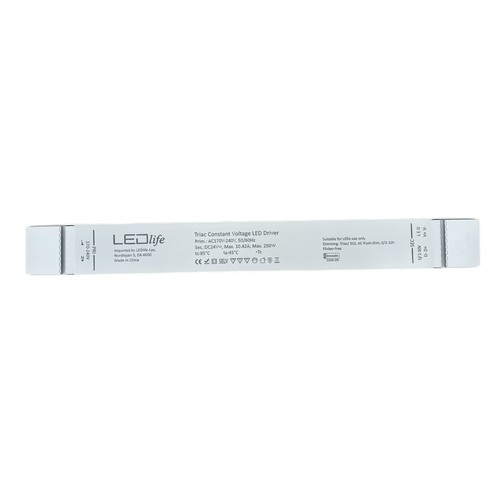 250W / 24V DC dimmbares Netzteil - 10.41A, IP20 Innenbereich