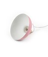 BIRK Pink Ø19cm Pendelleuchte - E27 Fassung, 2m Kabel, Metall / Holz