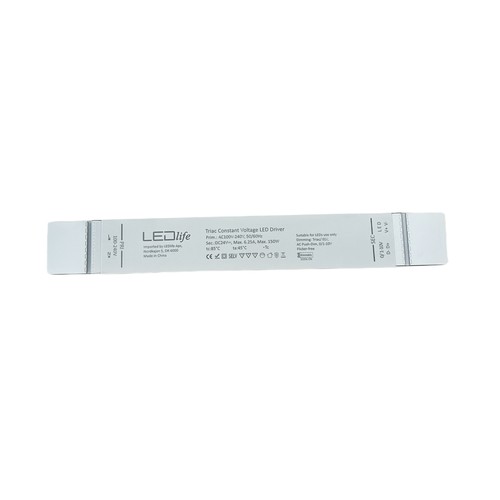 150W / 24V DC dimmbares Netzteil - 6.25A, IP20 Innenbereich
