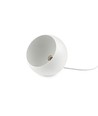 Weiße Ø20cm Pendelleuchte - E27 Fassung, 2m Kabel, Metall