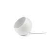 Weiße Ø20cm Pendelleuchte - E27 Fassung, 2m Kabel, Metall