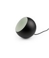 Schwarze Ø20cm Pendelleuchte - E27 Fassung, 2m Kabel, Metall