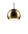 Messing Ø20cm Pendelleuchte - E27 Fassung, 2m Kabel, Metall