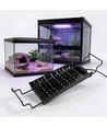 30-45cm Terrarium Lampe UVA/UVB - 7,2W, für Reptilien etc.