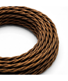 5m Textilkabel 2x0,75 mm² - 230V, schwarz
