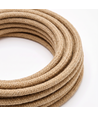 5m Textilkabel 2x0,75 mm² - 230V, schwarz