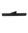 30/28/25W 3-Phasen LED-Lichtschiene - 60 cm, Schwarz