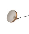 BIRK Gebürstetes Messing Ø24cm Pendelleuchte - E27 Fassung, 2m Kabel, Aluminium