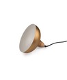 BIRK Gebürstetes Messing Ø24cm Pendelleuchte - E27 Fassung, 2m Kabel, Aluminium