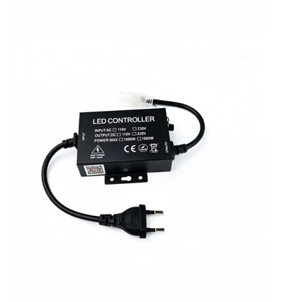 230V Zigbee Dimmer Außen - Inkl. Endkappe, für 230V Slim COB, wasserdicht, Memory-Funktion, Hue kompatibel, max. 50m