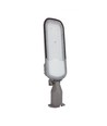 50W LED Straßenleuchte - Ø60 mm, IP65, IK09, grau, 5 Jahre Garantie