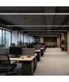 150cm Büroleuchte, Watt & CCT einstellbar - 3 Lichtfarben, 30W/40W/50W, UGR19, 5 Jahre Garantie