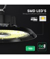 150W V-Tac LED High Bay, 155lm/W - IP65, 4000K, Cree Chip, 6 Jahre Garantie