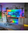 5m 1W/m RGB Digital Neon Flex Set - USB 5V, 30 LEDs/m, IP54, inkl. Fernbedienung