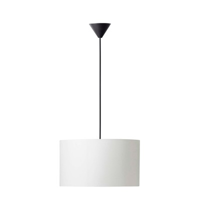 Uptown Castillo Pendelleuchte Ø45 cm - Nielsen Light, Weiß m. schwarzem Kabel