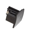 3-Phasen BASIC Schienensystem - 1m, Schwarz, 3-Spot, GU10, ohne Leuchtmittel