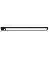 Batteriebetriebene Schrankbeleuchtung - 40 cm, Schwarz, PIR-Sensor, wiederaufladbar