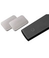 Batteriebetriebene Schrankbeleuchtung - 40 cm, Schwarz, PIR-Sensor, wiederaufladbar