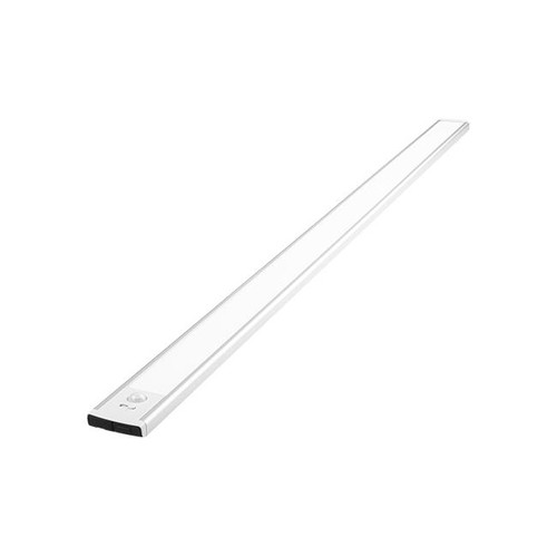 Batterie Schrankbeleuchtung - 80cm, Silber, PIR-Sensor, wiederaufladbar