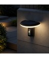 2W LED Solar Gartenleuchte mit Sensor - IP54, 3000K, Schwarz