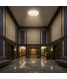 12W LED Sensorleuchte - Rund, PIR-Sensor, Cree-Chip, weiß, 6400K