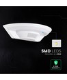 10W LED Außenwandleuchte mit PIR-Sensor - Weiß, 4000K, Cree Chip