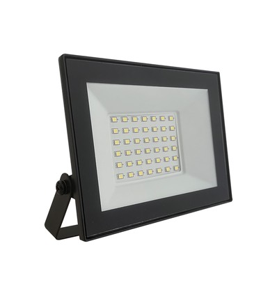 V-Tac 30W LED Strahler - Schwarz, 6500K, Slimline