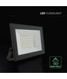 V-Tac 30W LED Strahler - Schwarz, 6500K, Slimline
