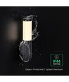 V-Tac 6W LED Wandleuchte - IP44, 3000K, für den Außenbereich