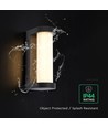 V-Tac 8W LED Wandleuchte - IP44, 3000K, für den Außenbereich