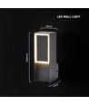 V-Tac 5W LED Wandleuchte - IP54, 3000K, für den Außenbereich