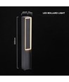 V-Tac 8W LED Pollerleuchte 50cm - IP54, 3000K