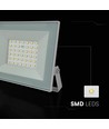 30W LED Flutlichtstrahler - Weißes Gehäuse, 6500K