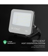 50W LED Strahler - 185lm/W, Cree Chip, schwarz, 6 Jahre Garantie