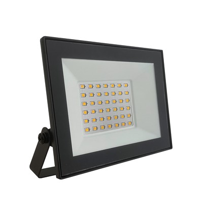 V-Tac 30W Slimline LED Strahler - Schwarzes Gehäuse, 4000K