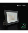 V-Tac 30W Slimline LED Strahler - Schwarzes Gehäuse, 4000K