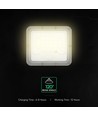 V-Tac LED Solar-Flutlicht mit PIR-Sensor - 150lm/W, IP65, 6000K