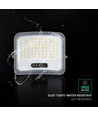 V-Tac 12W Solar LED Strahler - IP65, schwarz, 3-in-1